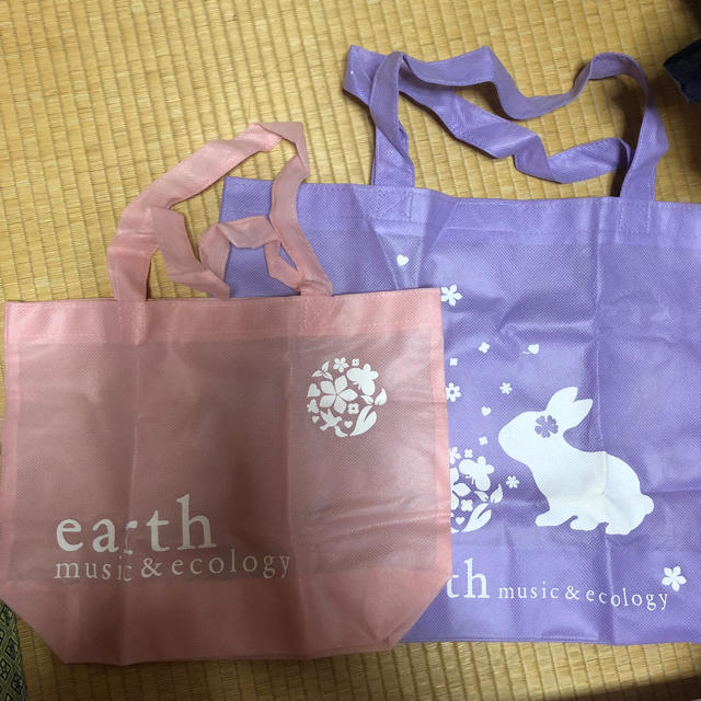 earth music & ecology(アースミュージックアンドエコロジー)のearth music&ecology  ショッパー レディースのバッグ(ショップ袋)の商品写真