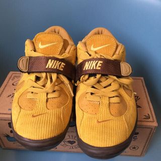 ナイキ(NIKE)のNIKE スニーカー  ベルクロ コーデュロイ 25cm(スニーカー)