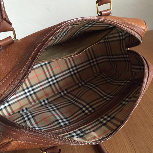 BURBERRY(バーバリー)の80's英！Burberryミニボストン レディースのバッグ(ハンドバッグ)の商品写真