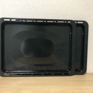 パナソニック(Panasonic)のパナソニック ビストロ用角皿二枚(電子レンジ)