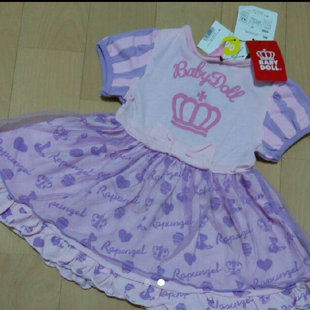 BABYDOLL BABYDOLL ラプンツェルの通販 by れい BABYDOLLロンパース ラプンツェル 80cm