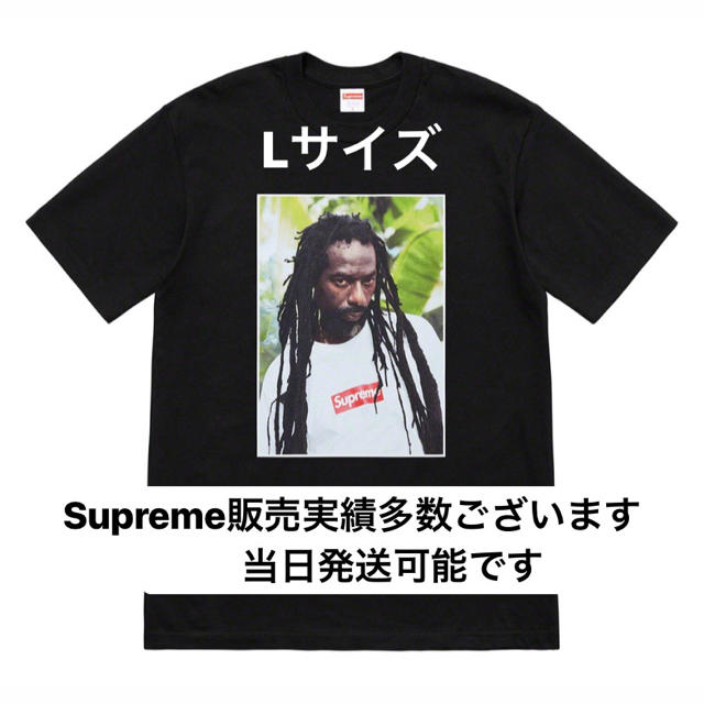 Supreme Buju Banton Tee 黒 Lサイズ