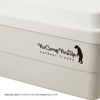 NO CAMP NO LIFE カッティングステッカー(その他)