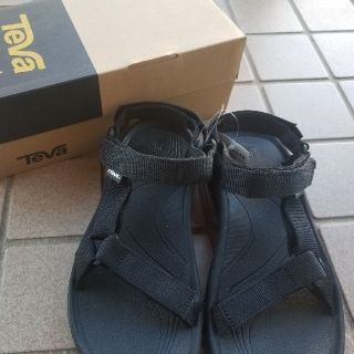 テバ(Teva)のTevaハリケーン 25.0㎝ BLACK(サンダル)