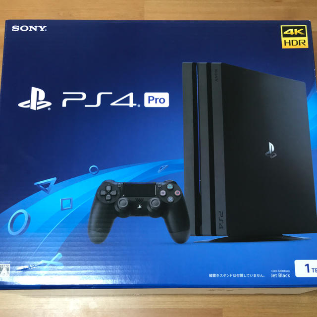 PlayStation4(プレイステーション4)のPS4 PRO CUH-7200B B01 エンタメ/ホビーのゲームソフト/ゲーム機本体(家庭用ゲーム機本体)の商品写真