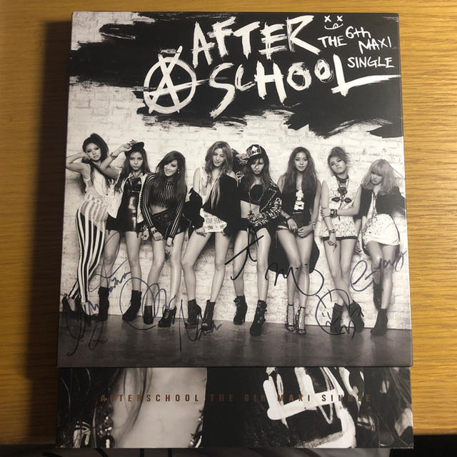 AFTER SCHOOL 非売品 サイン入り エンタメ/ホビーのCD(K-POP/アジア)の商品写真