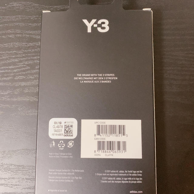 Y-3(ワイスリー)のY-3 FLORAL SNAP CASE  for iPhone XR スマホ/家電/カメラのスマホアクセサリー(iPhoneケース)の商品写真