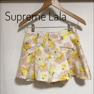 シュープリームララ(Supreme.La.La.)のSupreme Lala キュロット ショートパンツ 花柄 春 夏(キュロット)