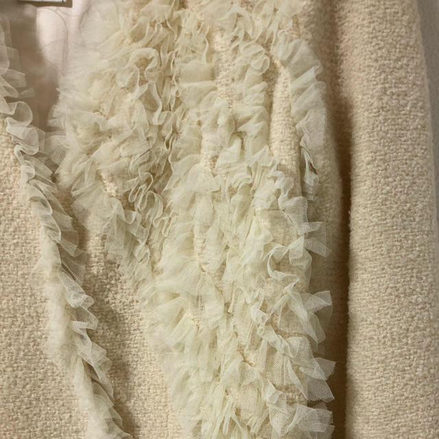 お買い得モデル CHANEL - 豪華チュールレース付きバレリーナジャケット お買い得モデル CHANEL - 豪華チュールレース付きバレリーナジャケット