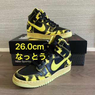 ナイキ(NIKE)の【26cm】NIKE DUNK HIGH 1985 SP Yellow Acid(スニーカー)