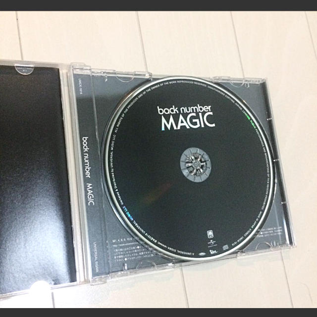 BACK NUMBER(バックナンバー)のMAGIC  バックナンバー エンタメ/ホビーのCD(ポップス/ロック(邦楽))の商品写真