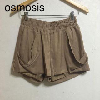 オズモーシス(OSMOSIS)のosmosis ドレープ キュロット ショートパンツ(ショートパンツ)