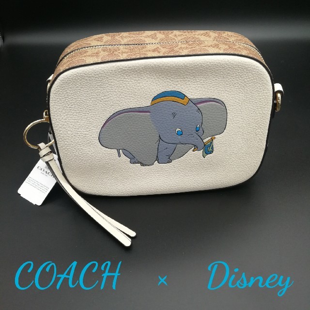 COACH×ダンボ　カメラバッグ　ショルダーバックバッグ