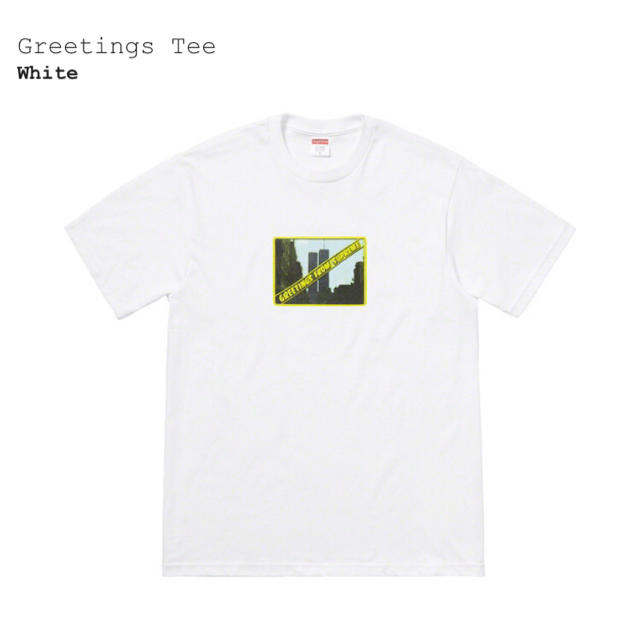 supreme greetings tee summer