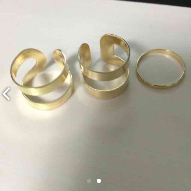 新品 オシャレ リング セット レディースのアクセサリー(リング(指輪))の商品写真