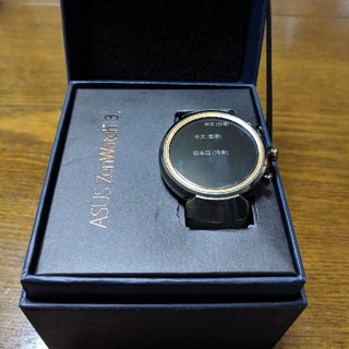 エイスース(ASUS)のASUS zenwatch3 WI503Q　（ジャンク品）(腕時計(デジタル))