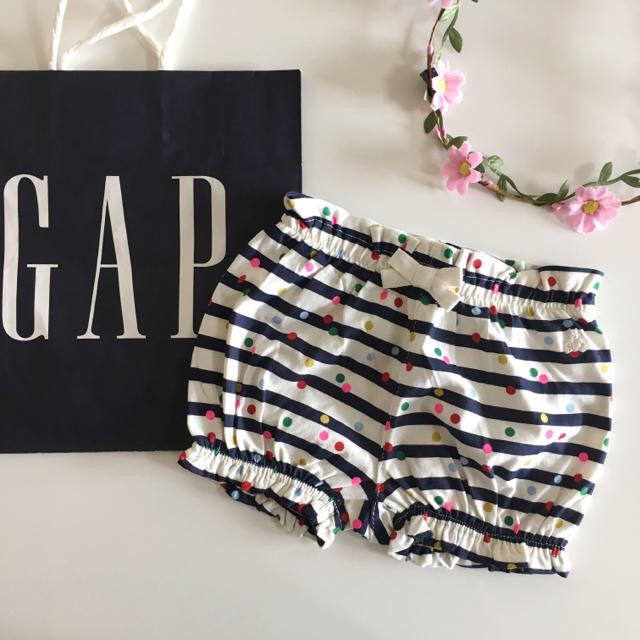 babyGAP(ベビーギャップ)の新品♡baby gap♡ロンパース ショートパンツ/ラルフローレン ユニクロ 他 キッズ/ベビー/マタニティのベビー服(~85cm)(ロンパース)の商品写真