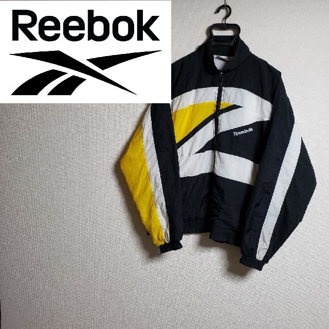 90s リーボック Reebok ナイロンジャケット(S)