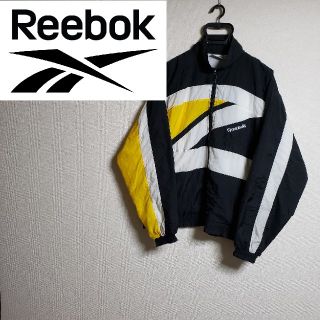 リーボック(Reebok)のリーボック ナイロンジャケット ベクター 90s ビッグシルエット 古着(ナイロンジャケット)