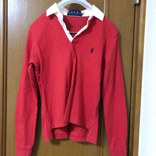 ラルフローレン(Ralph Lauren)のラルフローレン  ポロシャツ 赤(ポロシャツ)