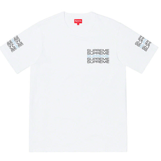 シュプリーム(Supreme)のStack Logo Tee(Tシャツ/カットソー(半袖/袖なし))