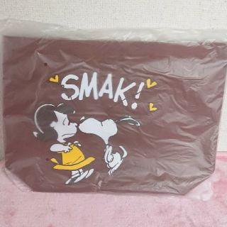 スヌーピー(SNOOPY)のスヌーピー トートバッグ 茶(トートバッグ)