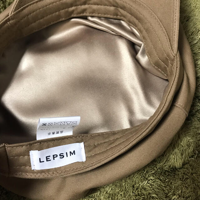 LEPSIM(レプシィム)のLEPSIM キャスケット 帽子 レディースの帽子(キャスケット)の商品写真