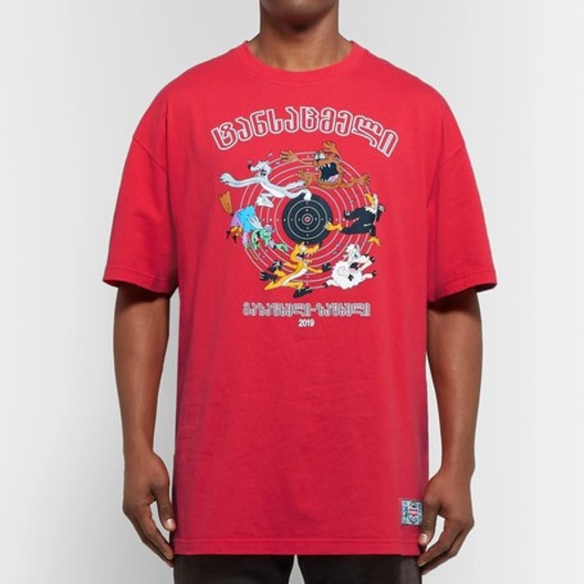 VETEMENTS☆Cartoon Logo Tシャツ ヴェトモン登坂NAOTOの通販 by T's ...