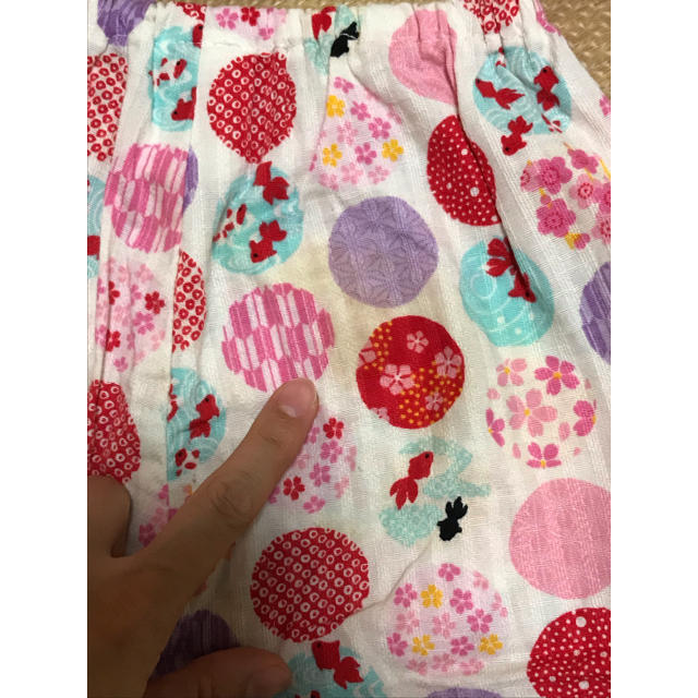 SiShuNon(シシュノン)の※専用  甚平 女の子 90 シシュノン キッズ/ベビー/マタニティのキッズ服女の子用(90cm~)(甚平/浴衣)の商品写真