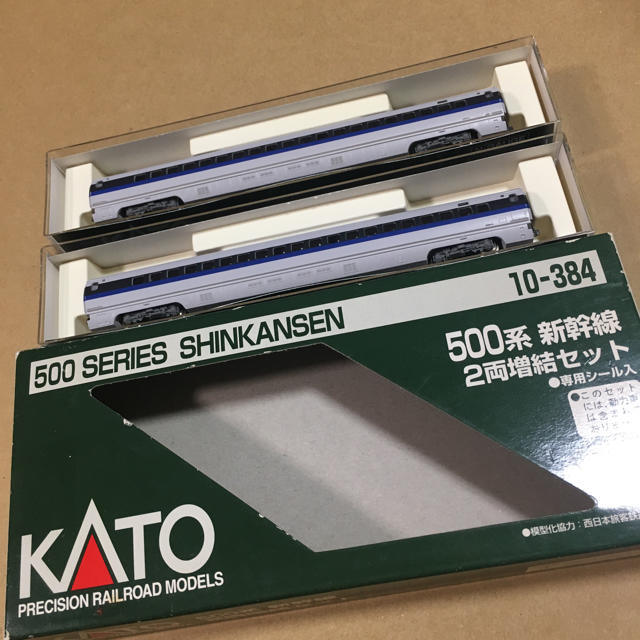 Nゲージ kato 10-384 500系 新幹線 2両増結 専用シール付① | フリマアプリ ラクマ