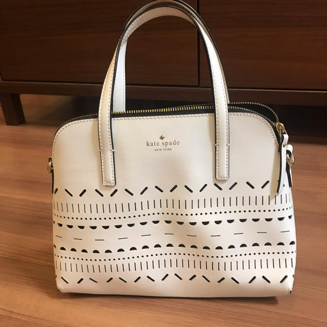 【Kate spade】レースバック ホワイト《お値下げ中》