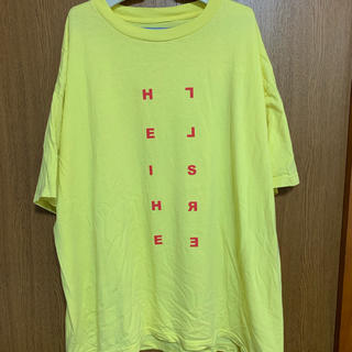 LILWHITE. Tシャツ イエロー(Tシャツ/カットソー(半袖/袖なし))