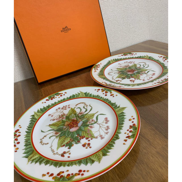 HERMES エルメス ピタゴラス プレート 2枚 2022人気No.1の