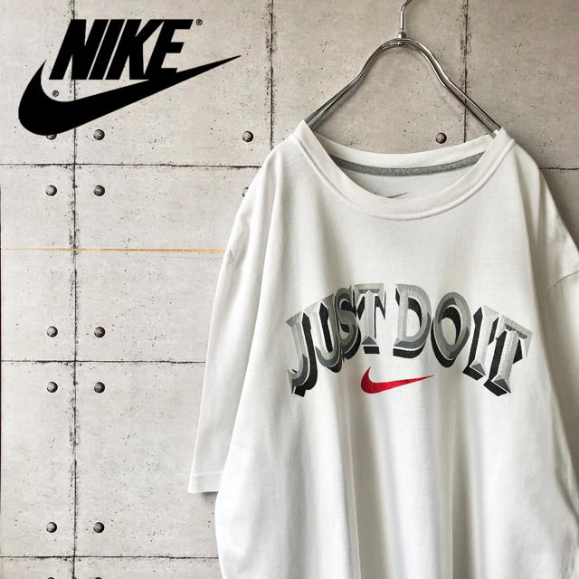 NIKE(ナイキ)の【激レア】 90s NIKE ナイキ ビッグプリント ビッグサイズ Tシャツ メンズのトップス(Tシャツ/カットソー(半袖/袖なし))の商品写真