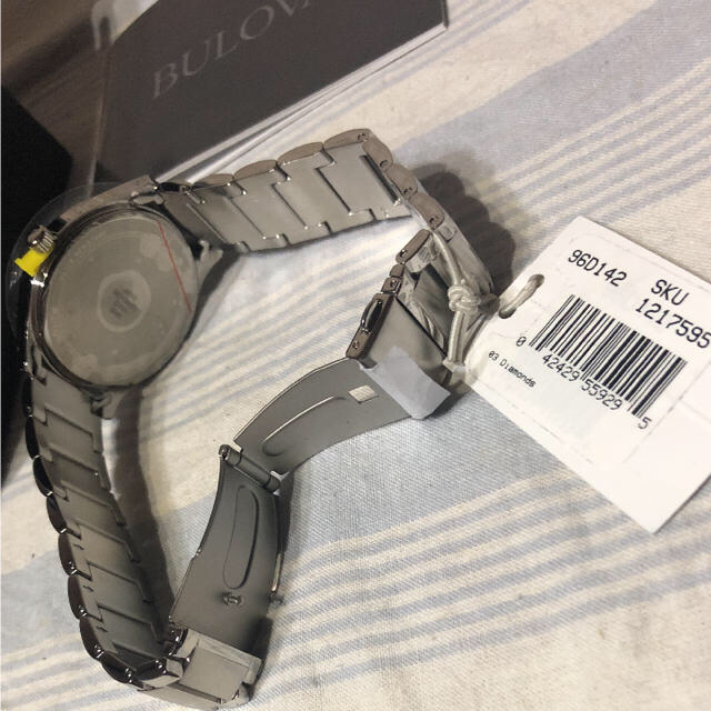 Bulova(ブローバ)のBulova 96D142 メンズ 新品未使用 メンズの時計(腕時計(アナログ))の商品写真