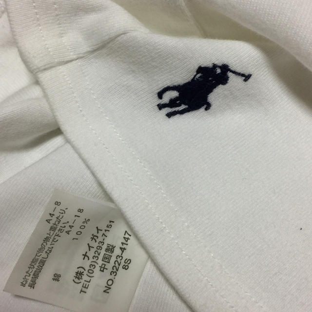 Ralph Lauren(ラルフローレン)の美品 ラルフローレン 120㎝ キッズ 綿100% キャミソール キッズ/ベビー/マタニティのキッズ服女の子用(90cm~)(その他)の商品写真