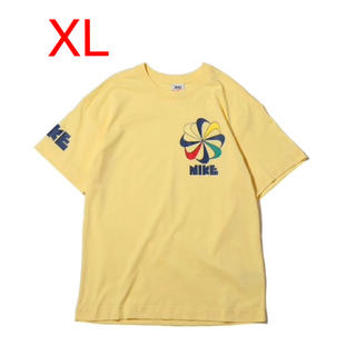 ナイキ(NIKE)のNIKE 風車 Tシャツ イエロー XL(Tシャツ/カットソー(半袖/袖なし))