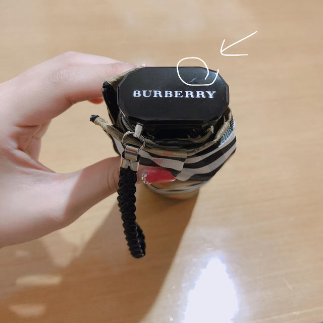 BURBERRY(バーバリー)のʚ꒰⑅未使用 Burberry折りたたみ傘⑅꒱ɞ レディースのファッション小物(傘)の商品写真