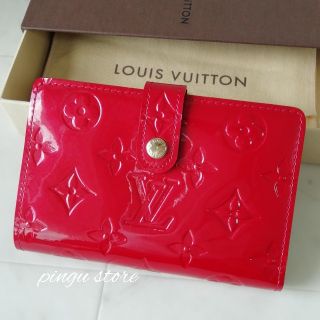 ルイヴィトン(LOUIS VUITTON)の【新品未使用　正規品】ルイヴィトン　がま口　ヴェルニ　ポムダムール(財布)