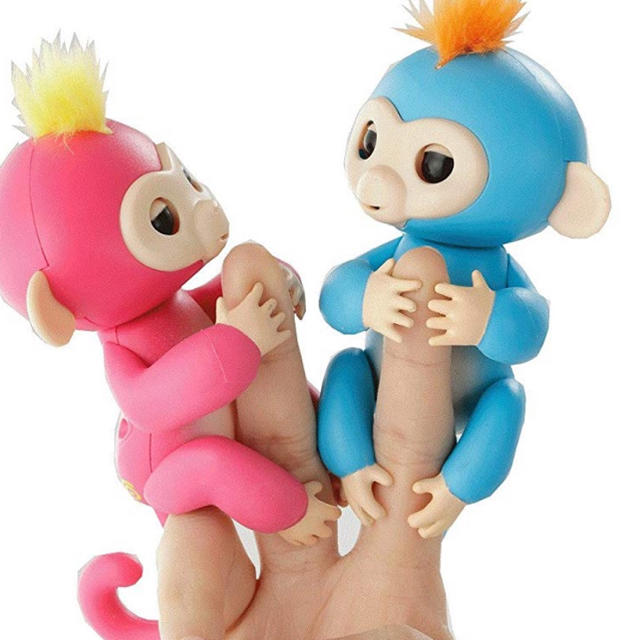 ハグミン ブルーモンキー キッズ/ベビー/マタニティのおもちゃ(ぬいぐるみ/人形)の商品写真