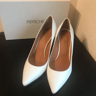 PIPPICHIC 白ヒールパンプス