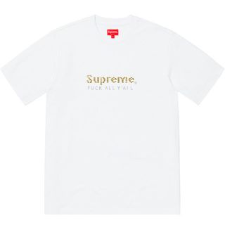 シュプリーム(Supreme)のSupreme Gold Bars Tee White M 白(Tシャツ/カットソー(半袖/袖なし))