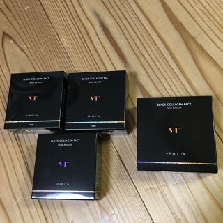 VT BLACK COLLAGEN PACT   １個  &   レフィル３個(ファンデーション)