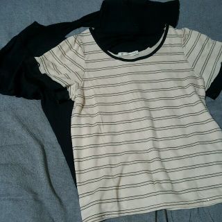 マジェスティックレゴン(MAJESTIC LEGON)のバックリボンTシャツ2枚セット(カットソー(半袖/袖なし))