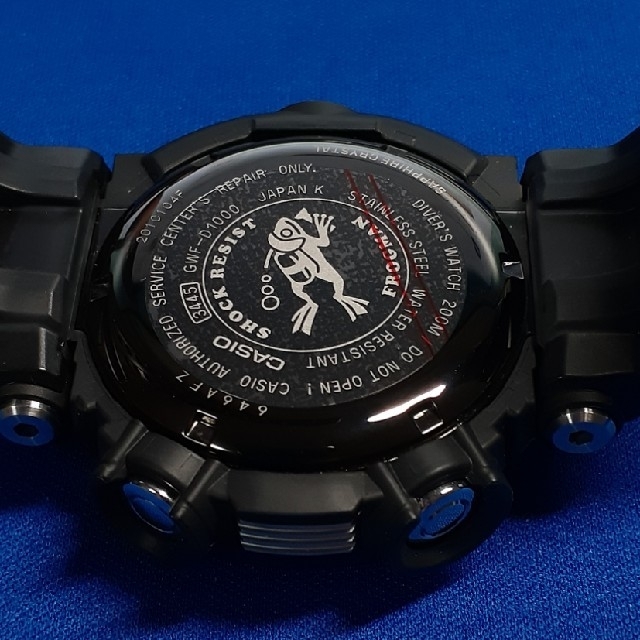 マスターオブG フロッグマン「GWF-D1000-1JF」美品!売り切り!-