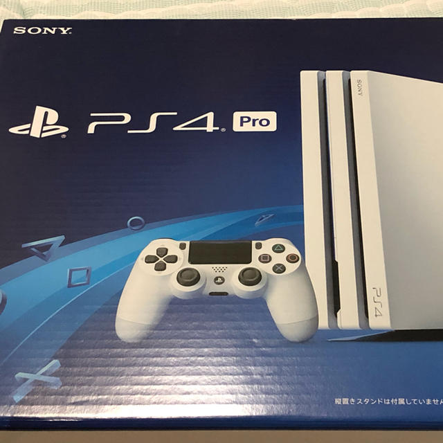 新品！PS4 Pro 本体 1TB グレイシャーホワイト CUH-7200BB