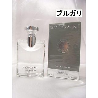 ブルガリ(BVLGARI)の本物保証確実正規新品　ブルガリプールオム　EDT100ml(香水(男性用))