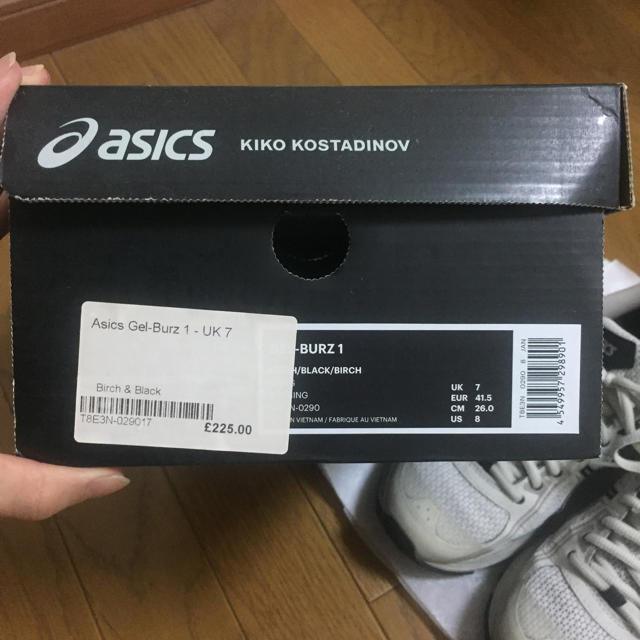 COMME des GARCONS(コムデギャルソン)のkiko kostadinov asics メンズの靴/シューズ(スニーカー)の商品写真