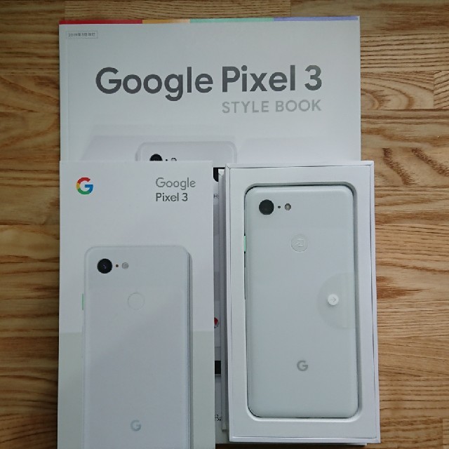 ANDROID(アンドロイド)の[新品] Google Pixel 3 ホワイト スマホ/家電/カメラのスマートフォン/携帯電話(スマートフォン本体)の商品写真