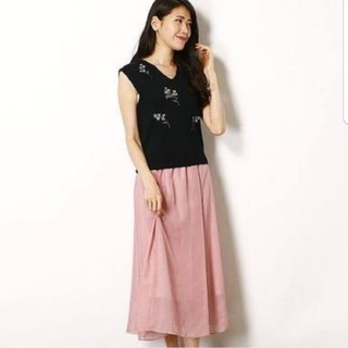リランドチュール(Rirandture)のやや様♡Rirandture刺繍ニット×マキシスカート(セット/コーデ)